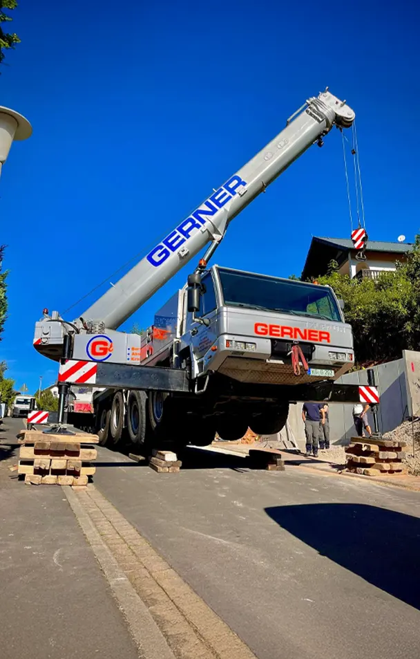 Kranverleih in Fuchstadt bei Hammelburg